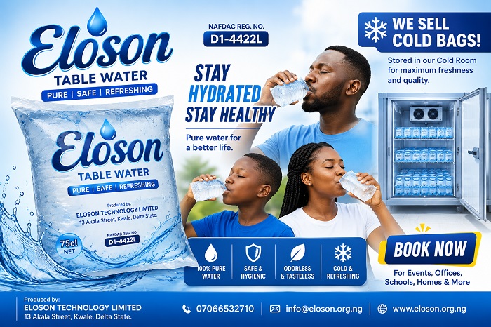 Eloson Table Water